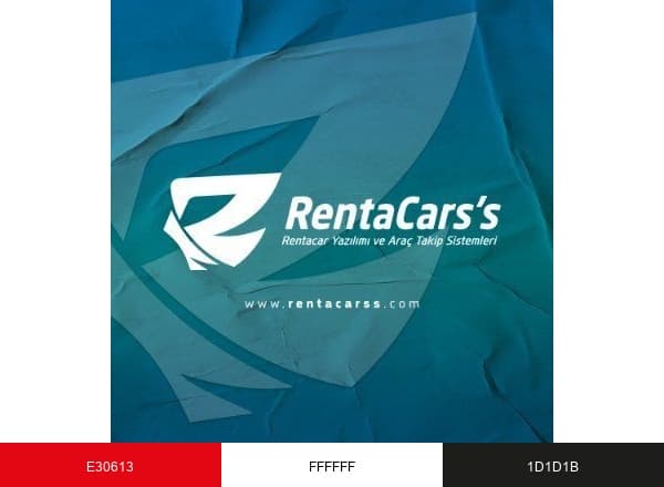 Rentacarss brand color palette