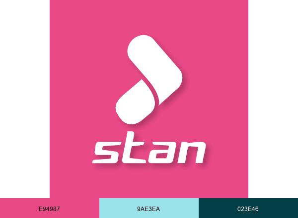 Réseau Stan brand color palette