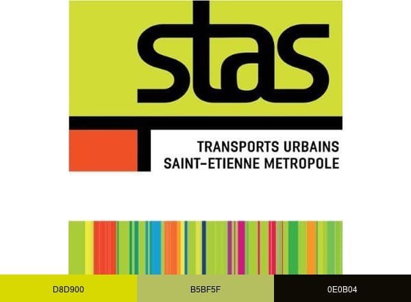 STAS brand color palette