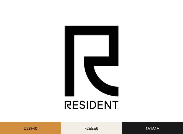 Resident brand color palette