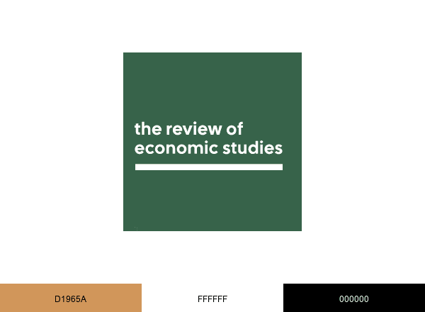 The Review of Economic Studies brand color palette
