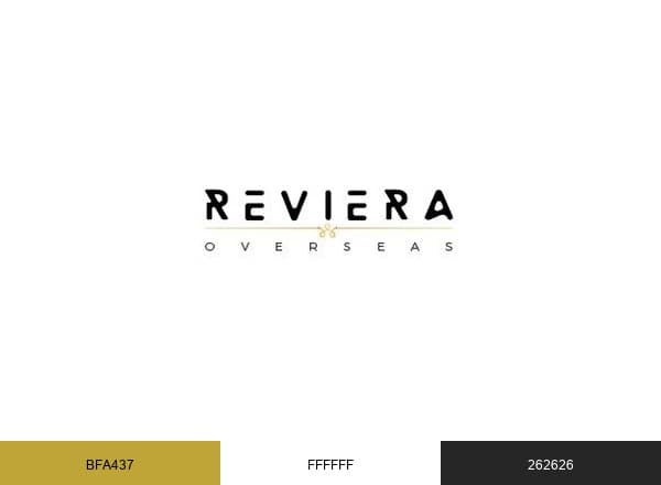 Reviera Overseas brand color palette