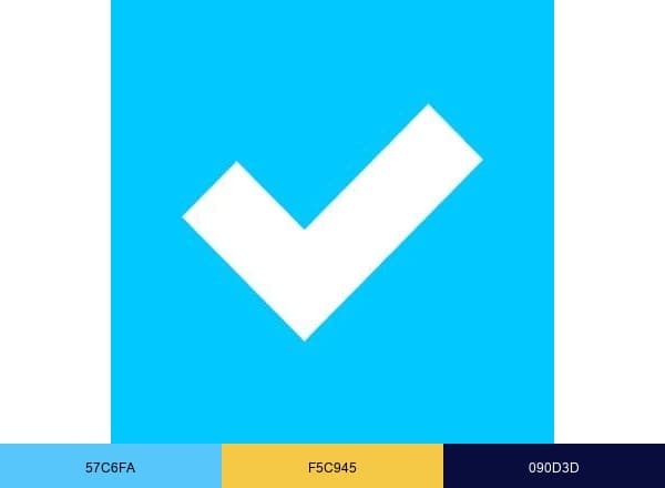 Reviewed brand color palette