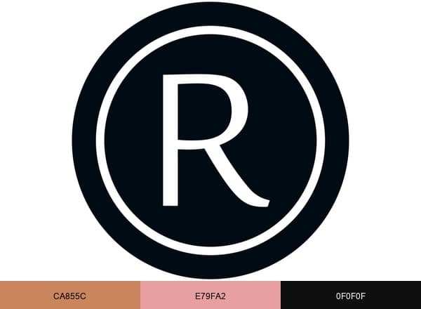 Revision Skincare brand color palette