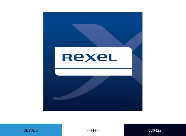 Rexel Germany brand color palette