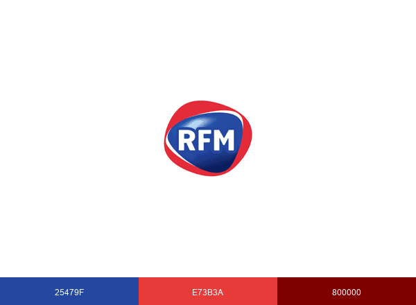 RFM France brand color palette