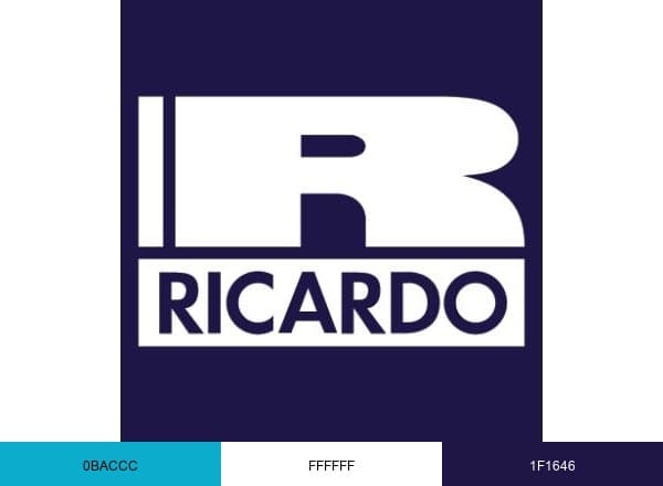 Ricardo plc brand color palette