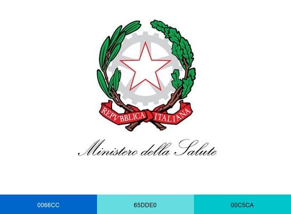 Ministero della Salute brand color palette