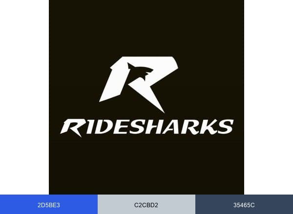 RIDESHARKS brand color palette