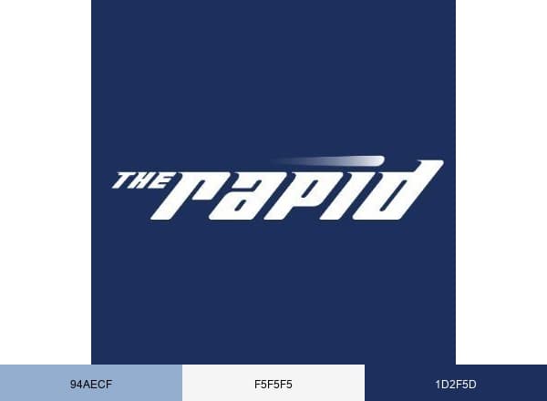 The Rapid brand color palette