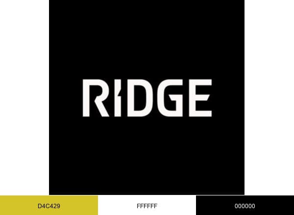 Ridge brand color palette