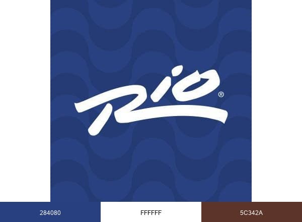 Rio Hotel & Casino Las Vegas brand color palette