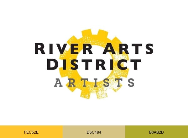 River Arts District brand color palette