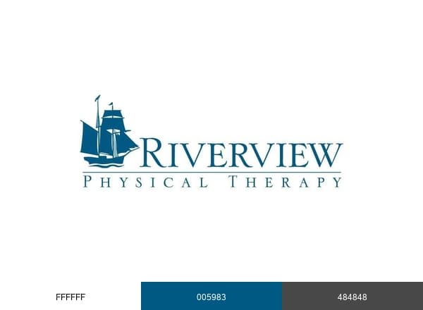 Riverview Physical Therapy brand color palette