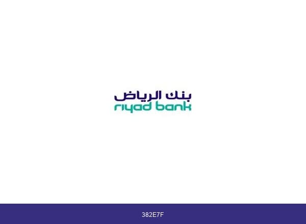 بنك الرياض brand color palette