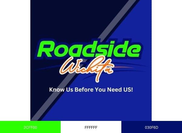 Roadside Wichita brand color palette