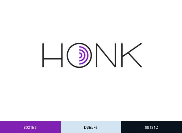 HONK brand color palette