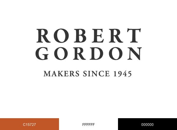 Robert Gordon Pottery brand color palette