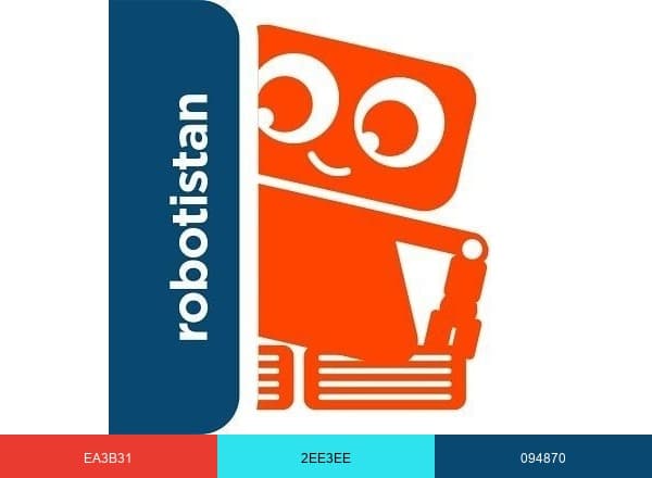 Robotistan.com brand color palette