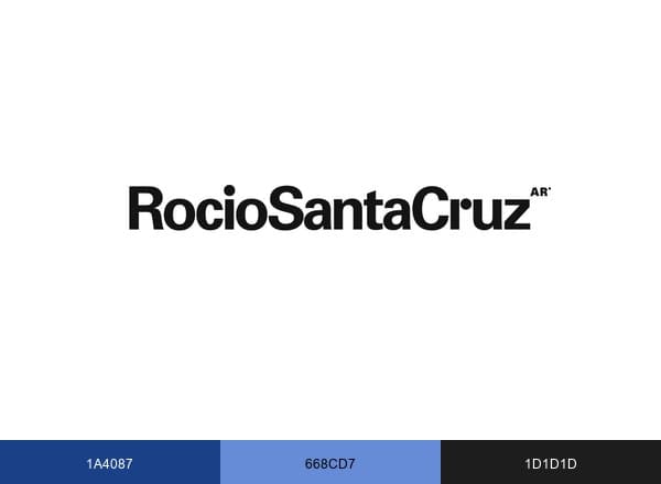 RocioSantacruz brand color palette