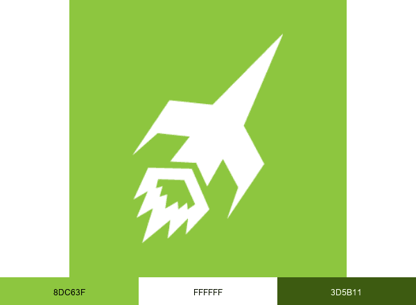 RocketCyber brand color palette