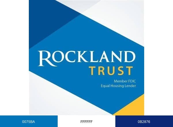 Rockland Trust brand color palette