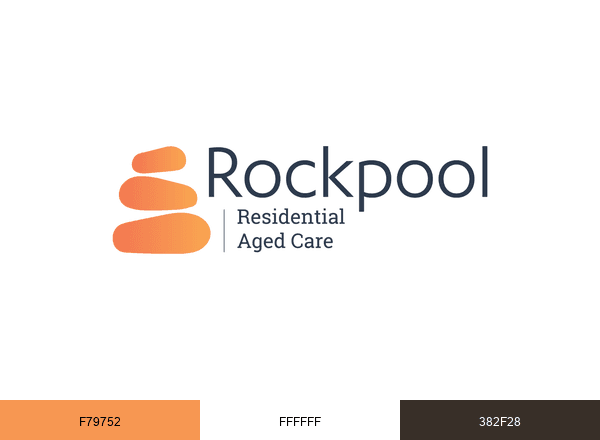 Rockpool Residential Aged Care brand color palette
