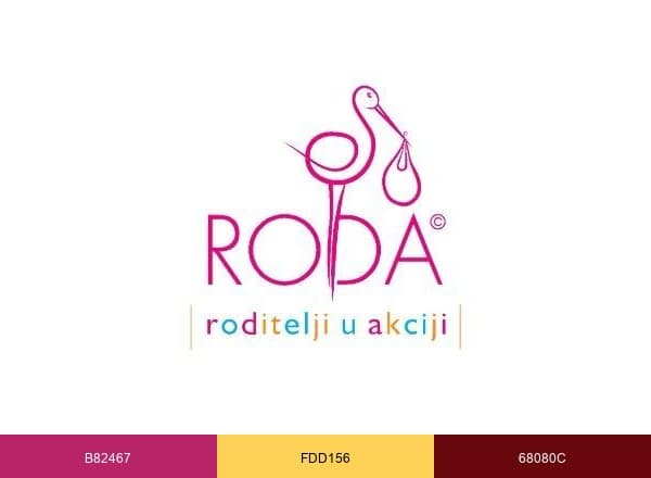 RODA brand color palette
