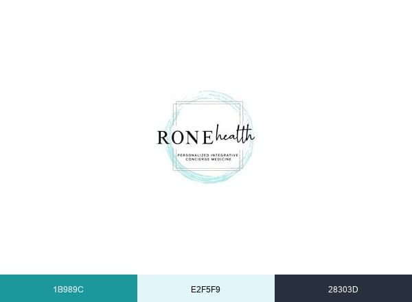 Rone Health brand color palette