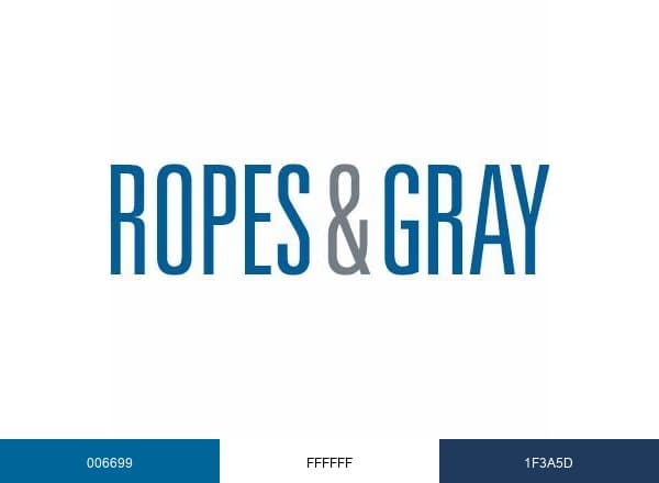 Ropes & Gray brand color palette