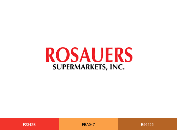 Rosauers brand color palette