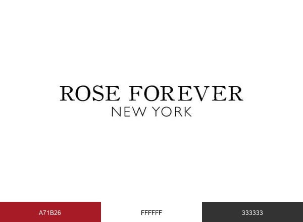 Rose Forever brand color palette