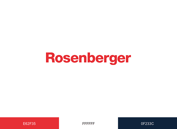 Rosenberger Group brand color palette