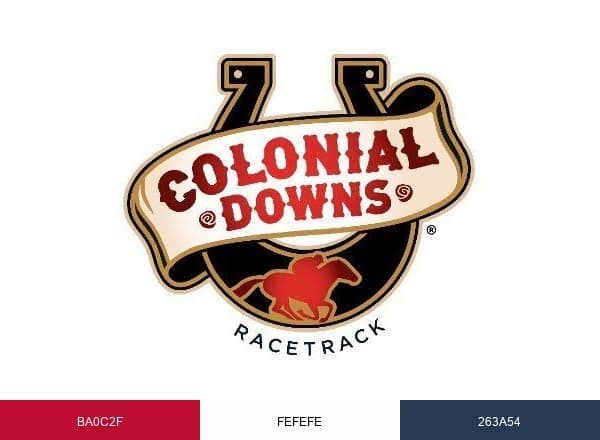 Colonial Downs Racetrack brand color palette