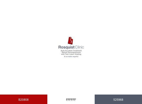 Rosquist Clinic brand color palette