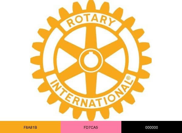 Rotary International brand color palette
