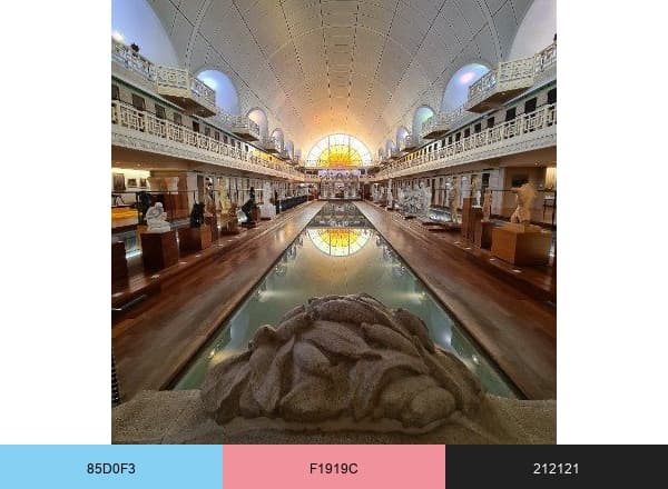 La Piscine brand color palette