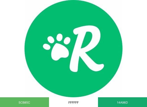 Rover brand color palette