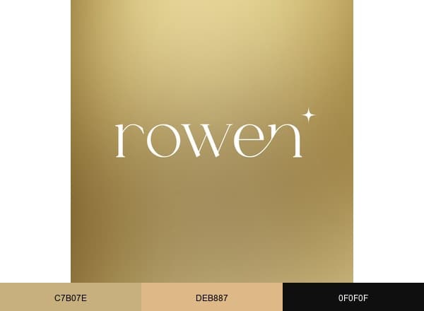 – Rowen Homes brand color palette