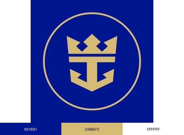 Royal Caribbean Group brand color palette