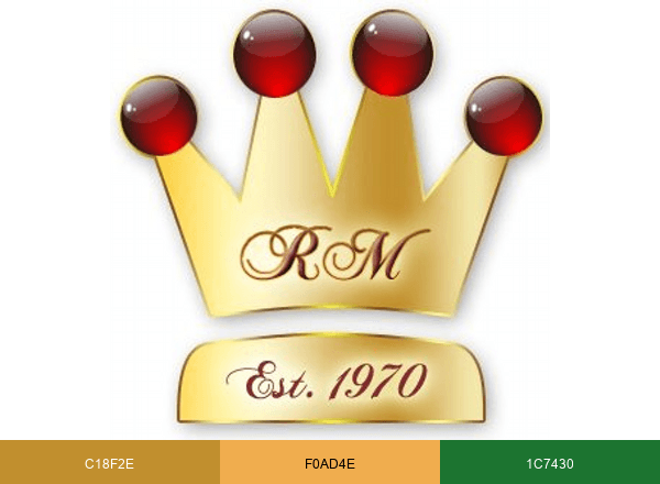 Royal Meerschaum brand color palette