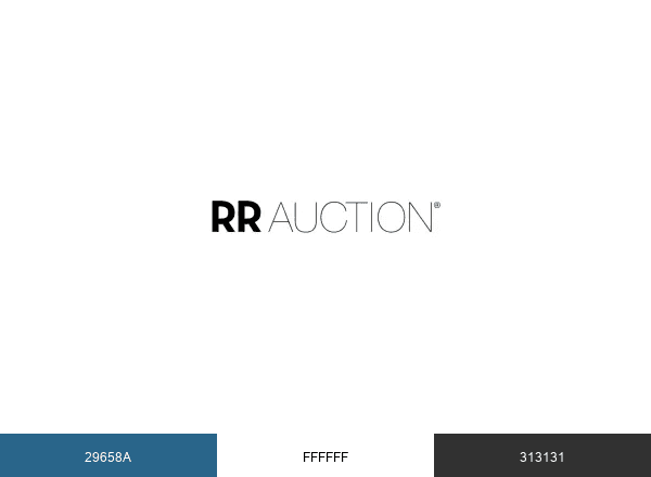 RR Auction brand color palette