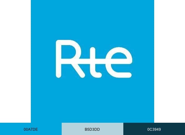 RTE brand color palette