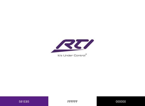 RTI Control brand color palette