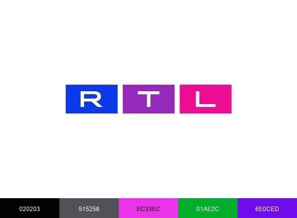 RTL brand color palette