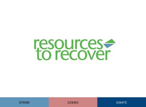 Resources to Recover brand color palette