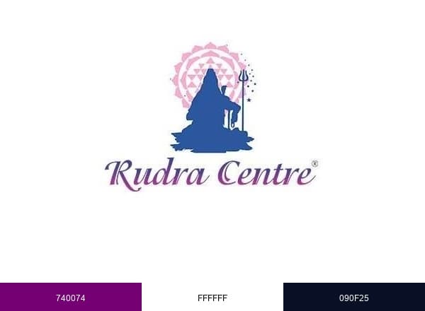 Rudraksha Ratna brand color palette