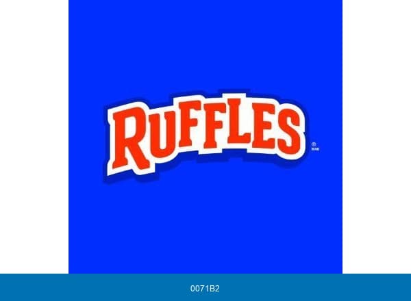 Ruffles brand color palette