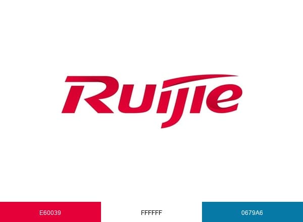Ruijie Networks brand color palette