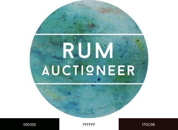 Rum Auctioneer brand color palette